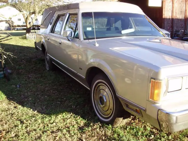 1986 lincoln demmers hearse funeral