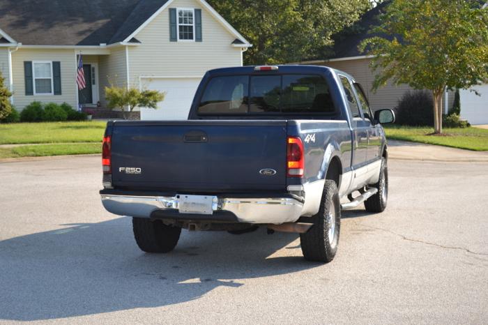 used 2003 ford f250 4x4 crew cab super duty lexington, sc 29073 for sale in lexington, south carolina