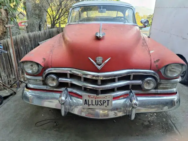 1950 cadillac coupe deville coupe red rwd automatic 62