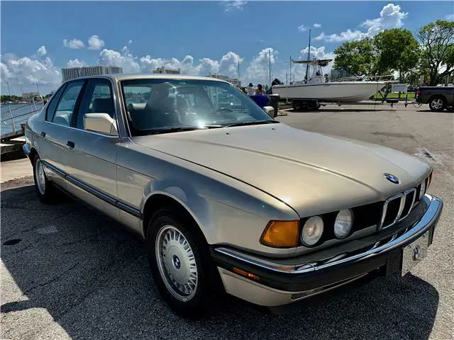 1988 bmw 7 series 735i 72,694 miles champagne sedan 3.4l i6 *gorgeous**