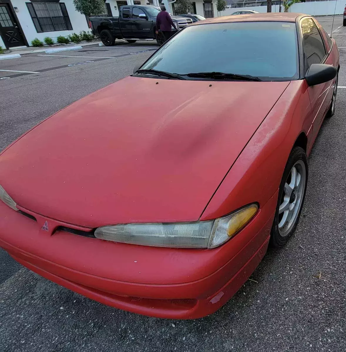 1993 mitsubishi eclipse red gs