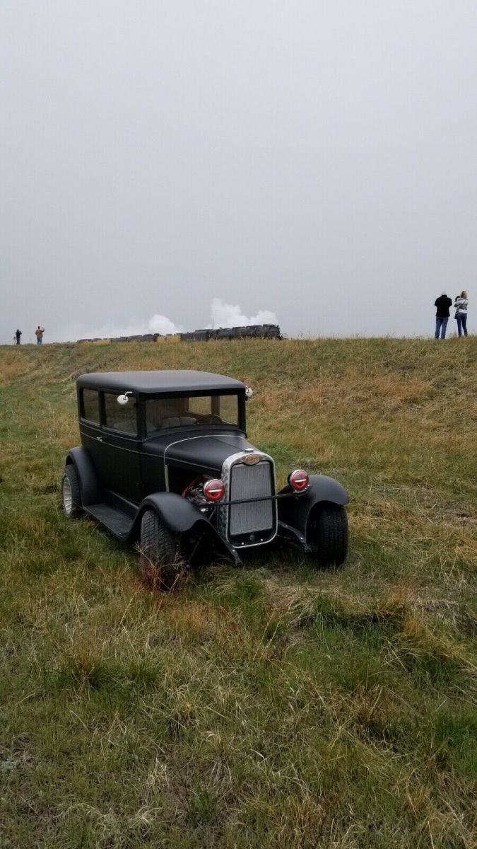 1928 chevrolet 2 door sedan sedan black rwd automatic