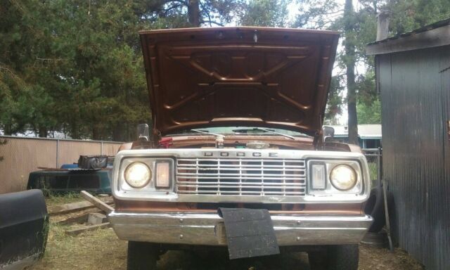 77 dodge power wagon with very little rust