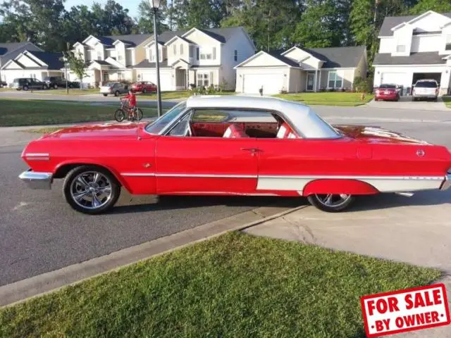 1963 chevrolet impala hardtop auto trans customer paint wheels classic