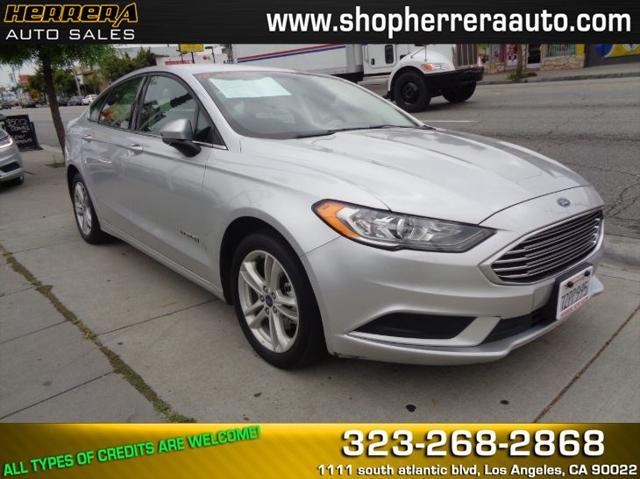 2018 ford fusion hybrid se