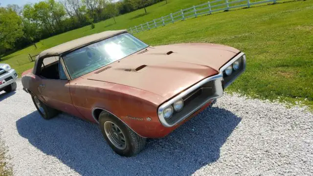 67 pontiac firebird factory 400 4 speed convertible