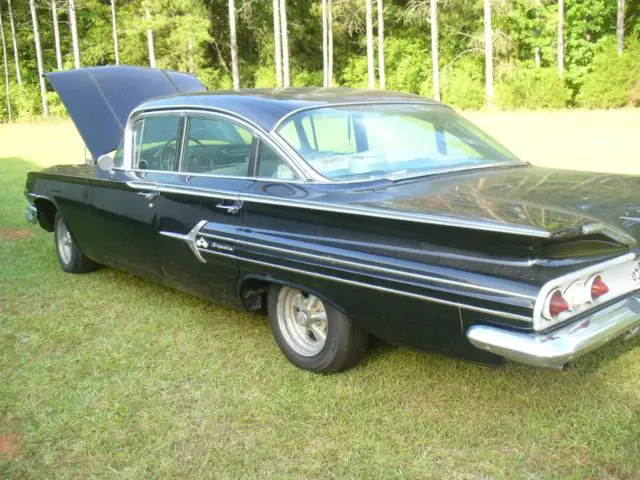 1960 chevrolet impala 4 door original 283 engine runs good