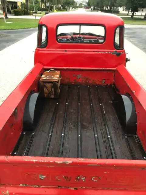 chevrolet 3100 5 window, rat rod, hot rod, used look