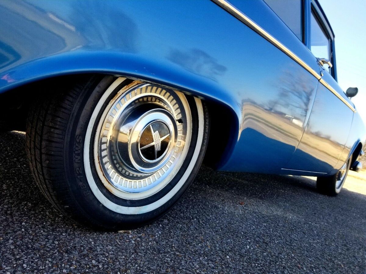 1956 dodge coronet coupe blue rwd automatic