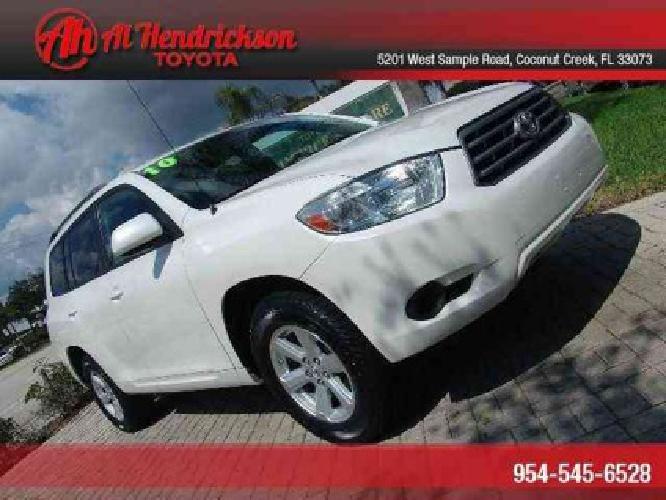 2010 toyota highlander base in coconut creek, fl