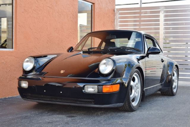 factory turbo look 1 of 267 wide body 964 c4 / clean history / collector car