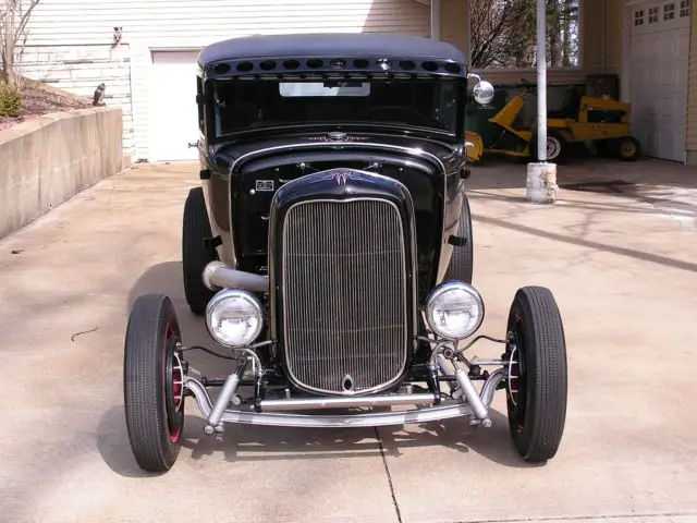 1931 ford model a hot rod, street rod, gasser, rat rod, chop top 2 door sedan