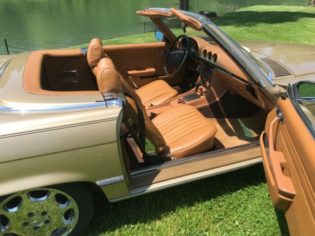 1974 mercedes-benz 450 sl convertible/hardtop in excellent condition