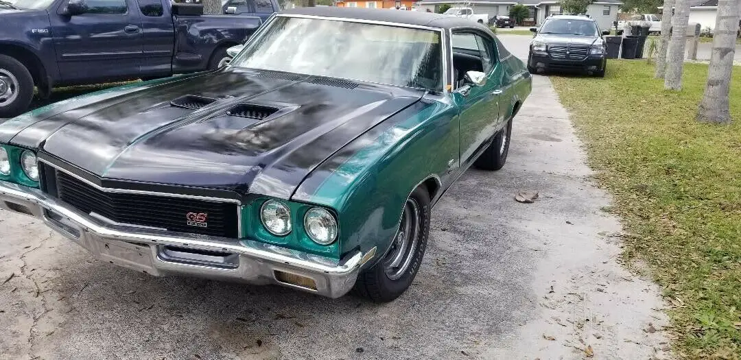 1972 buick gs 455 not chevelle nova ! to much to list , head turner !