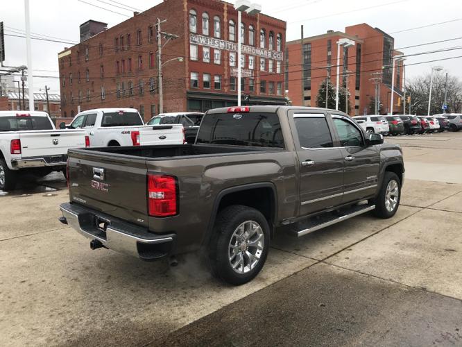 used 2015 gmc sierra 1500 4x4 crew cab slt parkersburg, wv 26102 for sale in parkersburg, west virginia