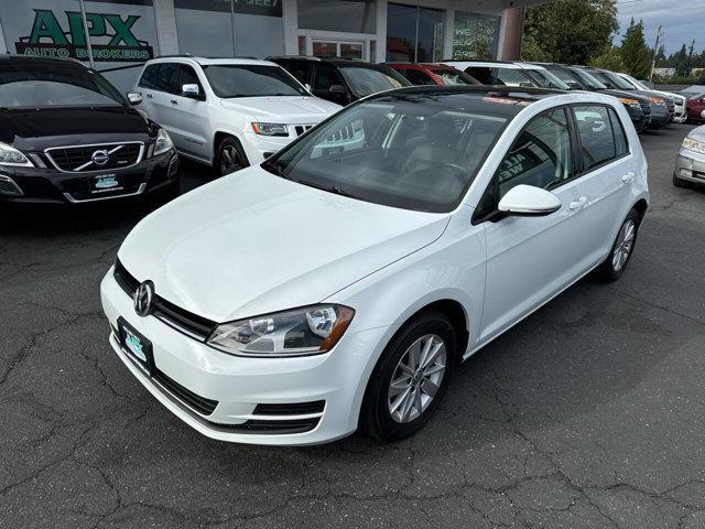 2015 volkswagen golf auto tsi s w/sunroof