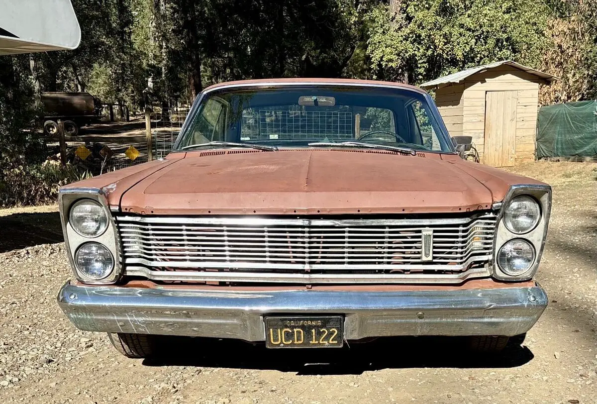 1965 ford galaxy 500 hardtop coupe blue 500