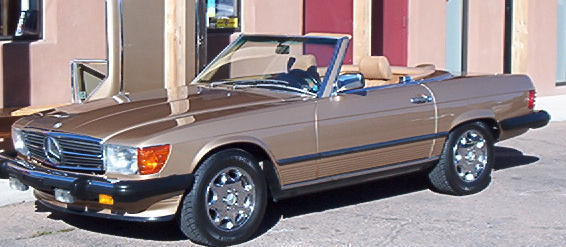 '87 benz 560sl premium condition