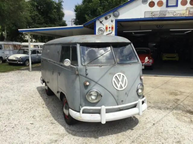 1959 volkswagen bus. vw double door panel van