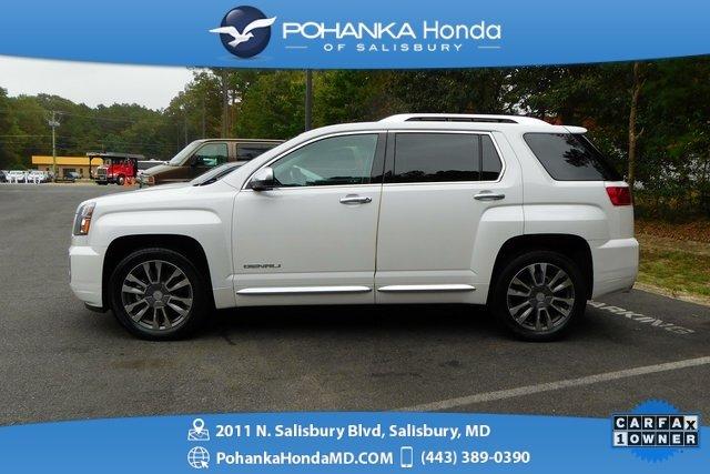 used 2017 gmc terrain awd denali salisbury, md 21801 for sale in salisbury, maryland
