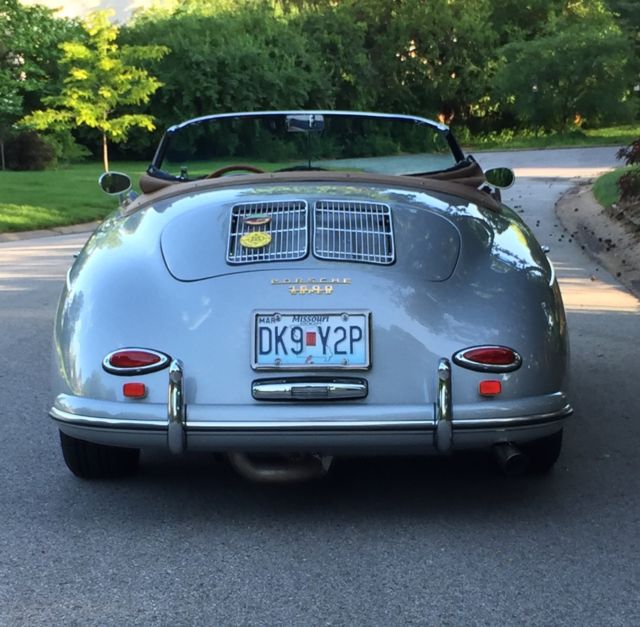 1959 porsche twin grill roadster by intermeccanica