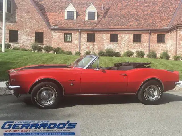 1967 chevrolet camaro rs automatic 2-speed rwd v8 other other gasoline