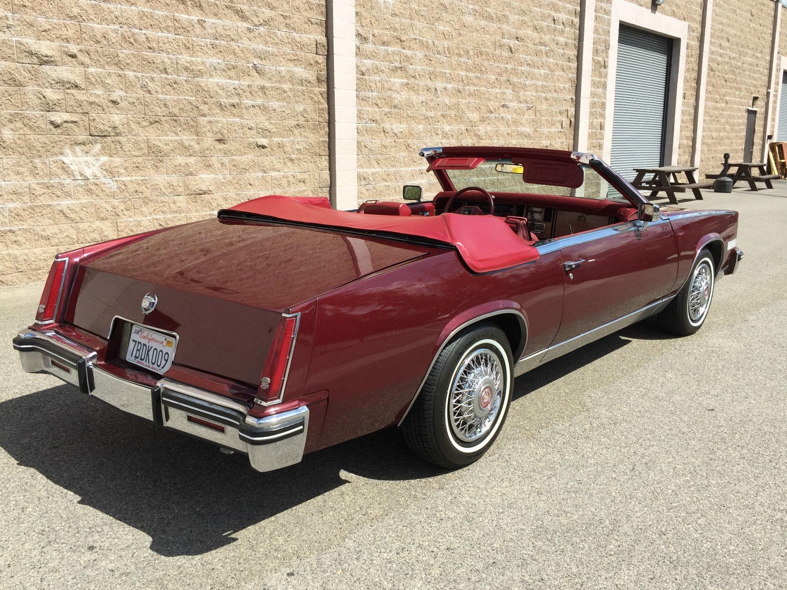1984 cadillac eldorado biarritz convertible 2-door 4.1l