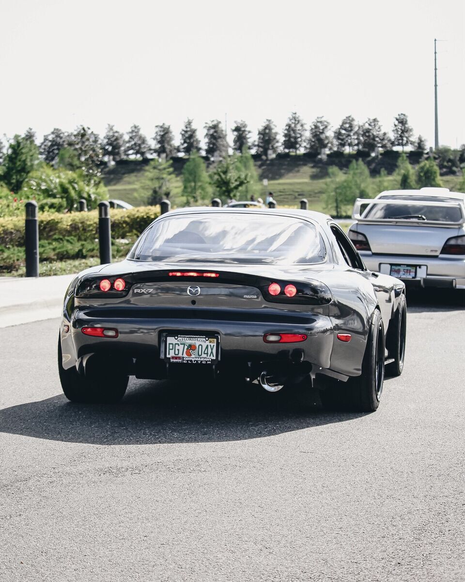 1993 mazda rx-7 coupe grey rwd manual 2jz gte