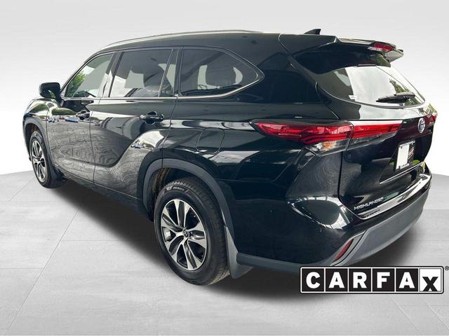 2021 toyota highlander hybrid xle