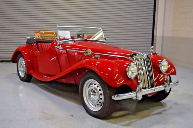 show quality 1954 mg tf roadster complete restoration great ownership history