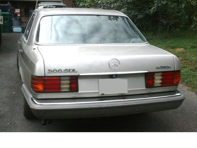 1987 mercedes 300 sdl – 6 cylinder turbo diesel