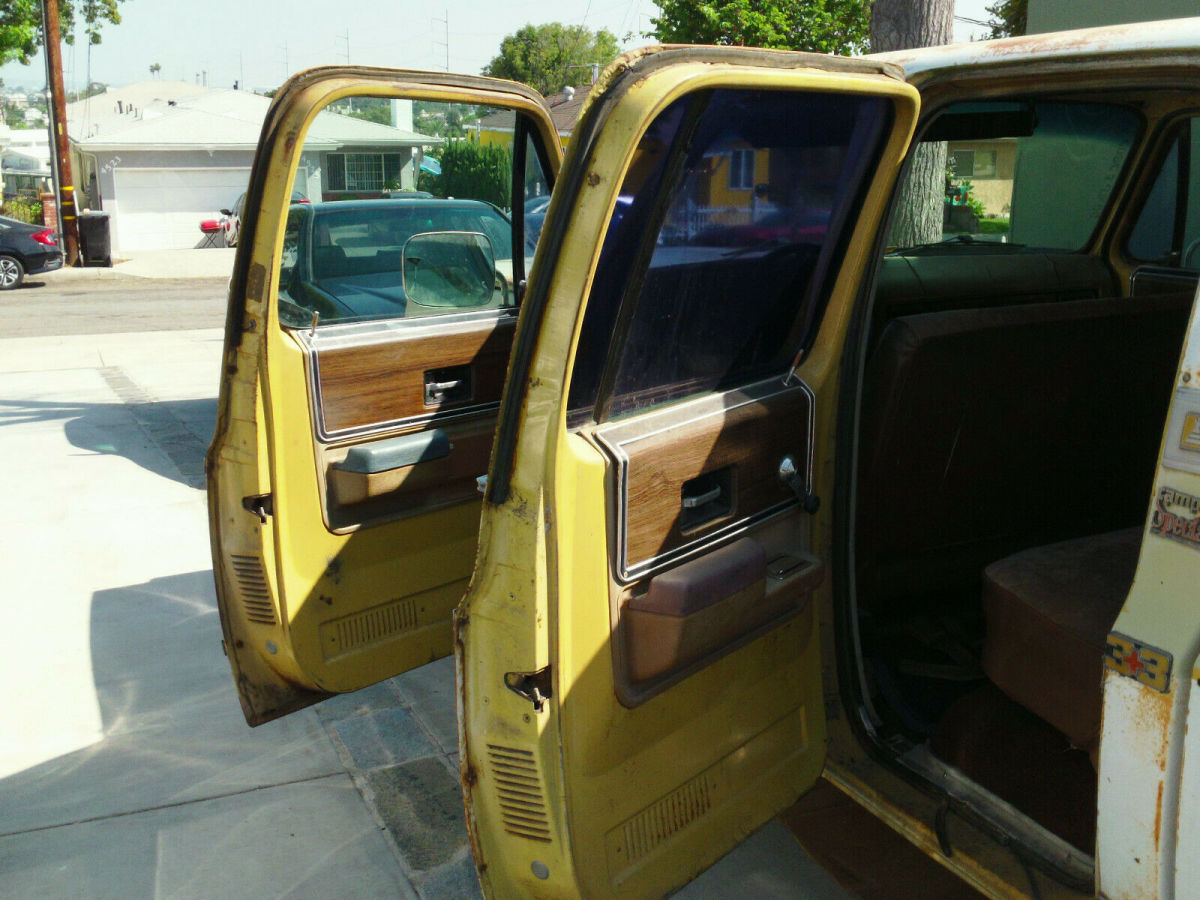 1973 chevy cheyenne super 20 camper special long bed