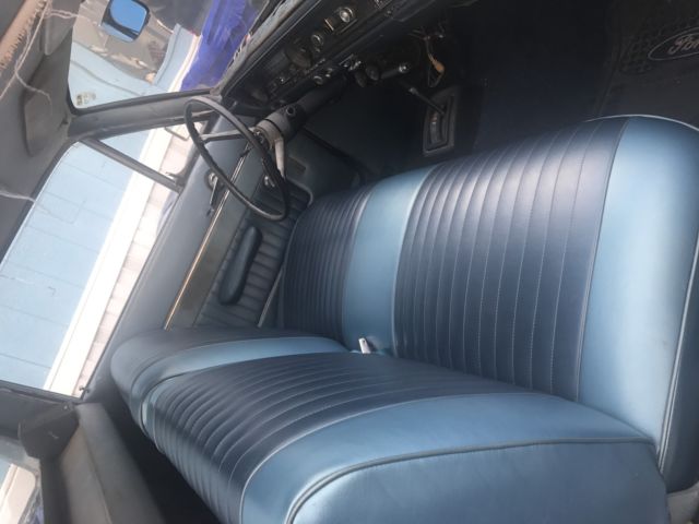 1965 ford falcon ranchero blue on blue 6 cyl auto california dessert rust free !
