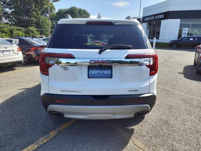 2021 gmc acadia awd sle