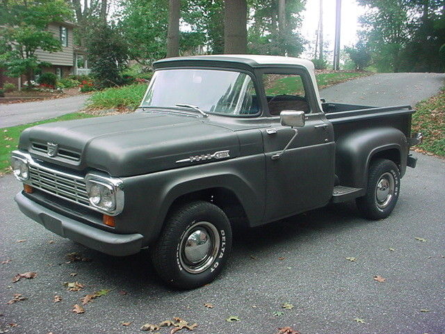 1960 ford f-100 step-side street rod