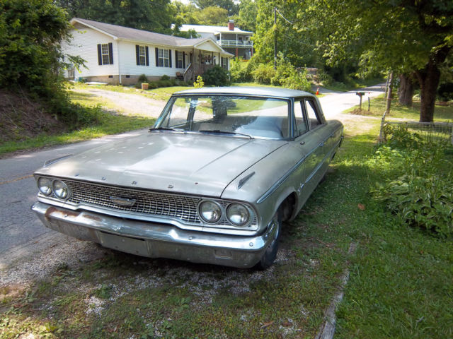 1963 ford galaxie 500 4dr sedan 95% original vehicle rebuilt 289 solid