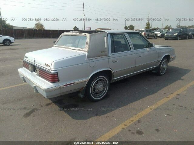 1985 chrysler new yorker turbo i4 2.2l gasoline original/unrestored