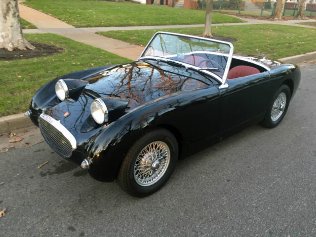 1960 austin healey bugeye or frogeye sprite fully restored, amazing!