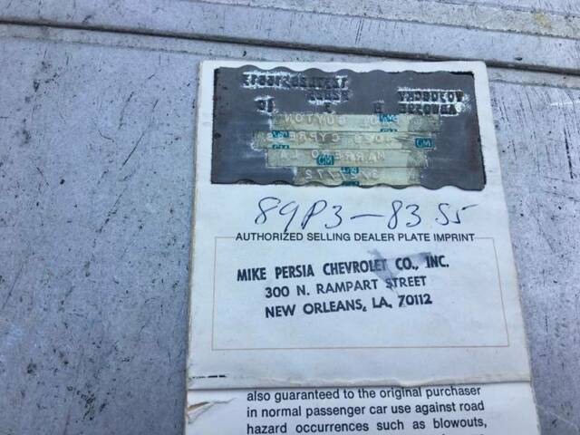 1972 chevrolet corvette lt1 3 owner car with original documentation