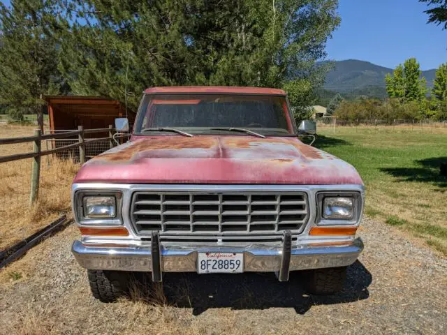 1977 ford f-150 ranger xlt v8 4x4 short bed 4-speed