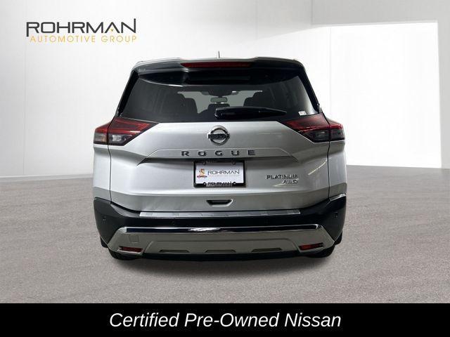 2021 nissan rogue platinum