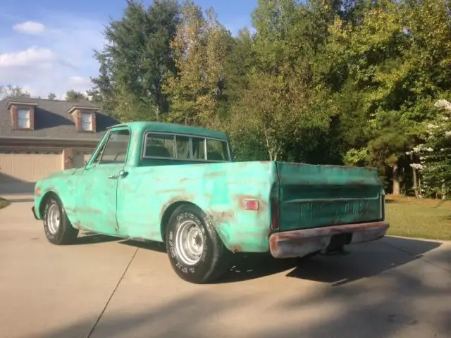 1969 c-10 swb v8 short bed look!!! automatic hot rod patina truck!!! low reserve