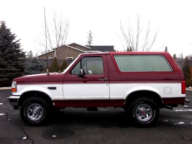 world wide auction selling with no reeve 1993 bronco xlt 4x4 184k all original