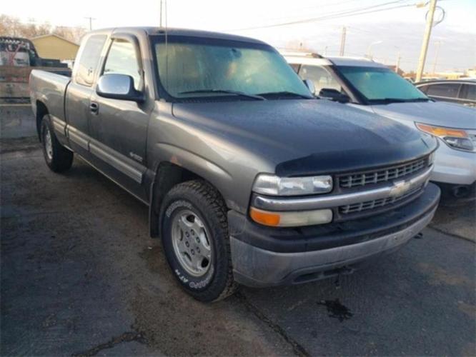 2000 chevrolet silverado 1500 ls 3dr ls 4wd extended cab sb for sale in bonetraill, north dakota