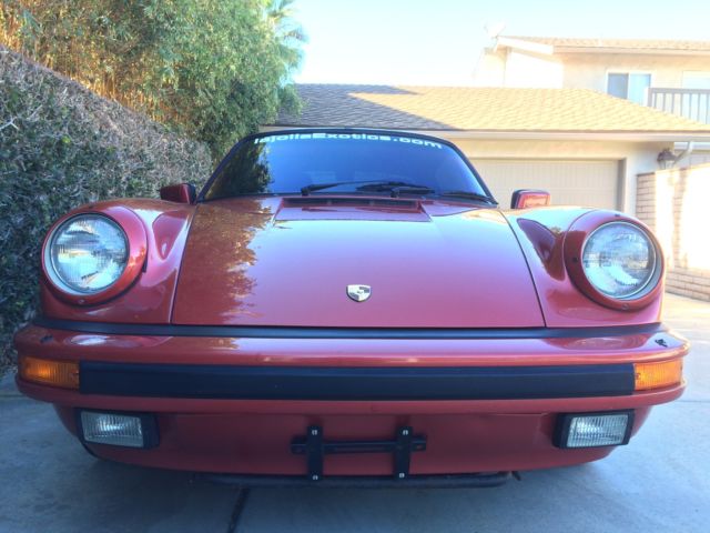 1986 porsche 911 all original coupe! low mileage! heavily optioned!