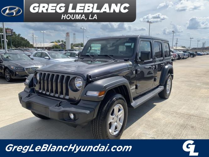 used 2018 jeep wrangler 4wd unlimited sport houma, la 70360 for sale in allemand, louisiana