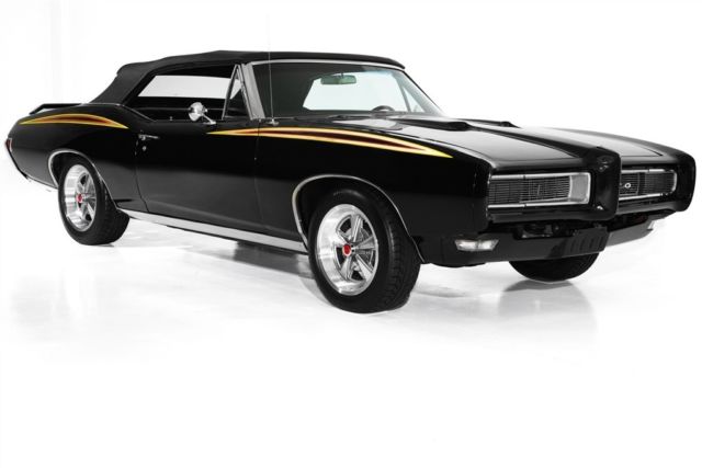 1968 pontiac gto black 400 auto judge accents automatic convertible