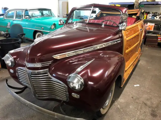 1941 chevrolet convertible woody sbc power steering and brakes 1 of a kind!