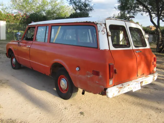 1969 suburban c/10 rat rod patina air bag lowered dropped candidate or drive it!