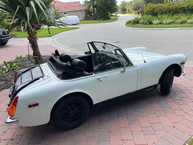 1974 mg midget convertible white fwd manual